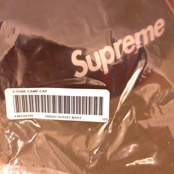 Supreme 2-Tone Camp Cap *FW23* *NWT* - Picture 5 of 5